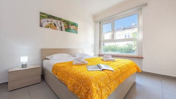 Family Apartment, 2 Bedrooms, Balcony (City Apartment with Balcony and) | 2 bedrooms, WiFi