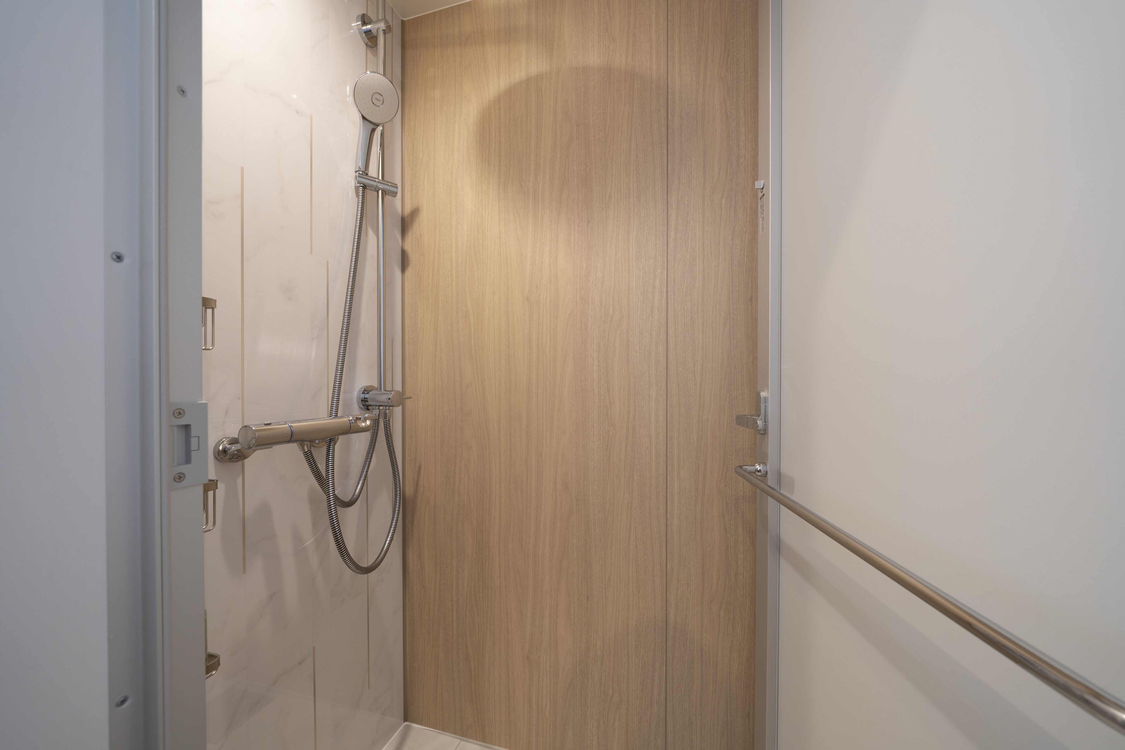 free toiletries, hair dryer, electronic bidet, towels