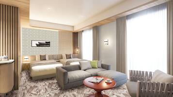 Down comforters, free WiFi, bed sheets