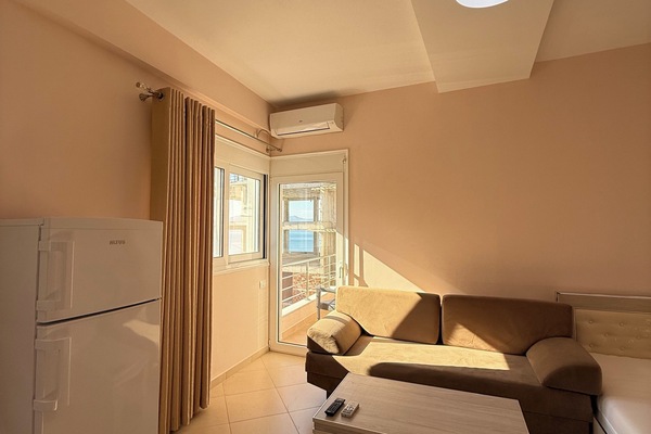 Double or Twin Room | Living area | Flat-screen TV