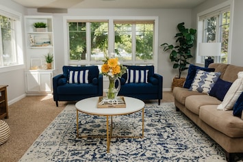 Stylish lake home creates cozy get-away
