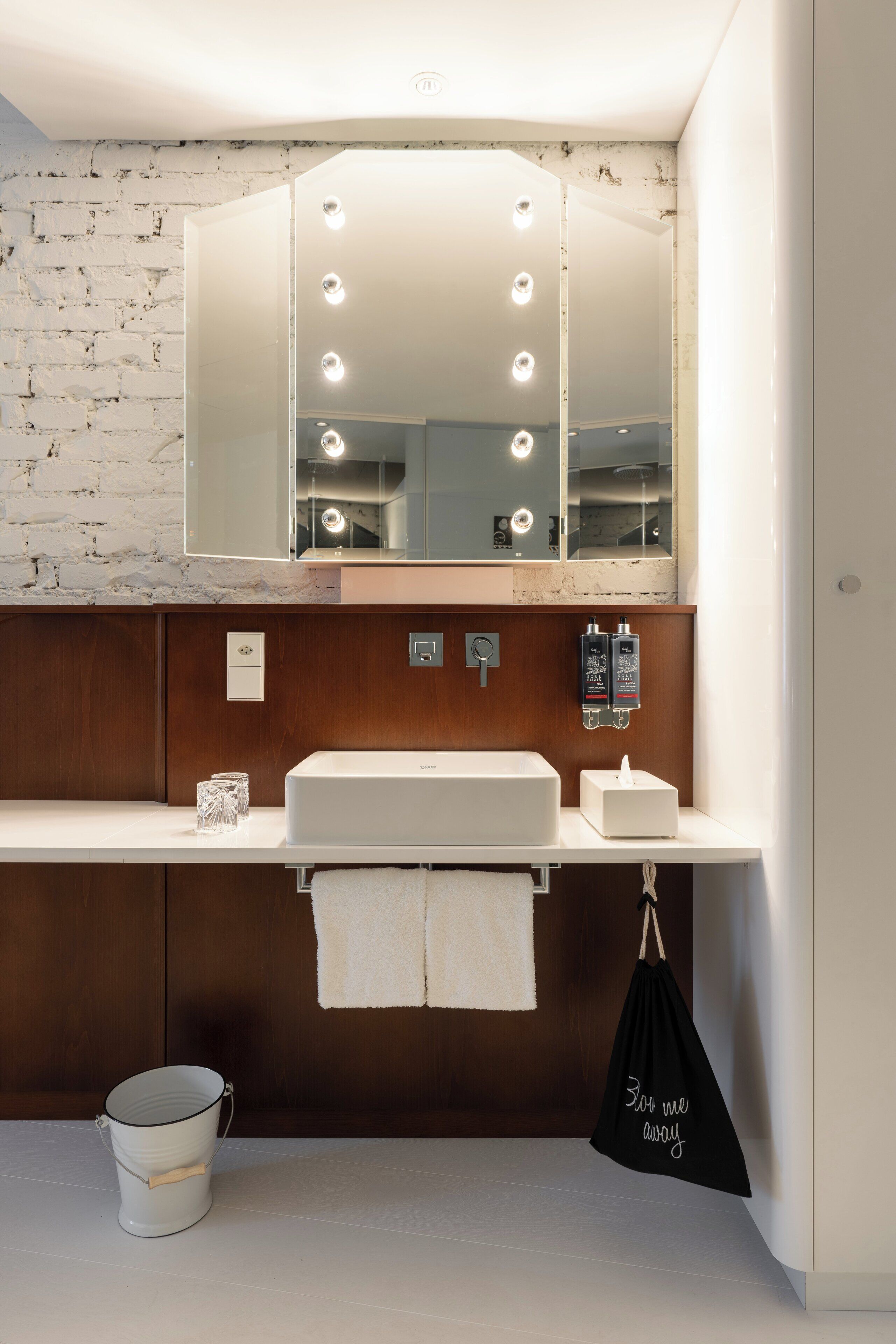 shower, rainfall showerhead, designer toiletries, hair dryer