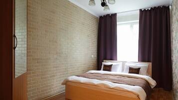 Economy-Apartment | 2 Schlafzimmer, Bügeleisen/Bügelbrett, kostenloses WLAN