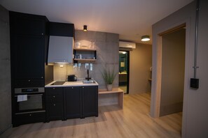 Apartment, 1 Schlafzimmer | Eigene Küche | Mini-Kühlschrank, Ofen, Herdplatte, Geschirrspüler