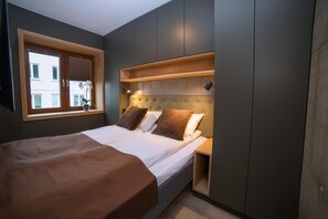 Apartment, 1 Schlafzimmer | Individuell dekoriert, individuell eingerichtet, Bügeleisen/Bügelbrett