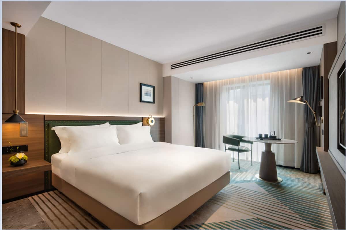 In-room safe, desk, blackout drapes, iron/ironing board