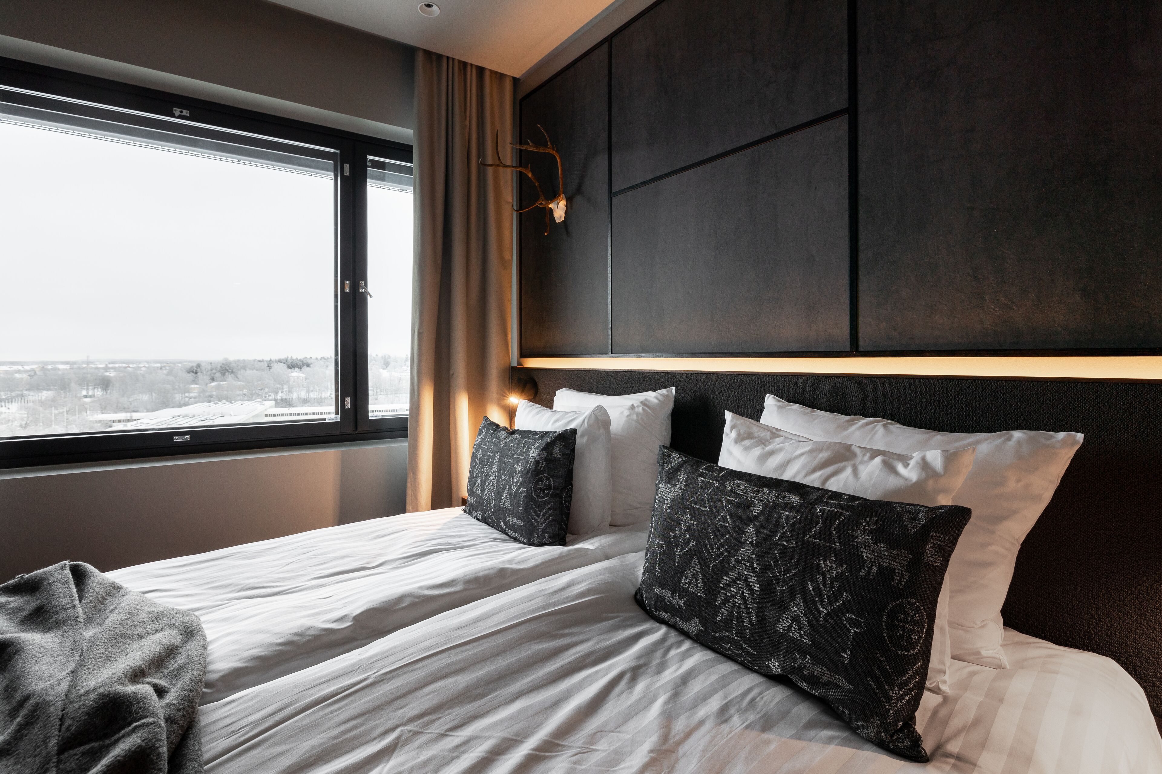 mystique deluxe queen, sauna | 1 bedroom, premium bedding, in-room safe, individually decorated