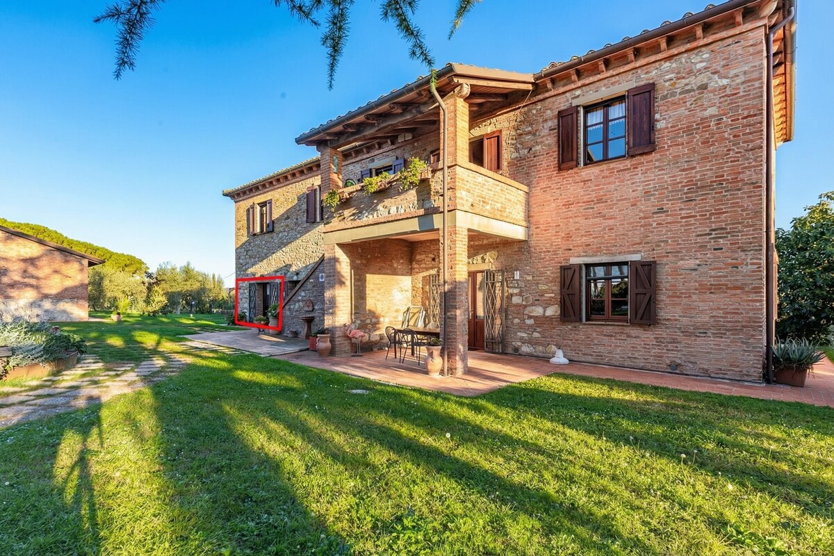 Familieleilighet, 1 soverom, aircondition, ved fjell (Salcerella Apartment Shared Pool 2) | Fasade
