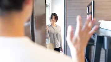 Camera Deluxe con 2 letti singoli, non fumatori (Connecting) | Wi-Fi gratuito, lenzuola