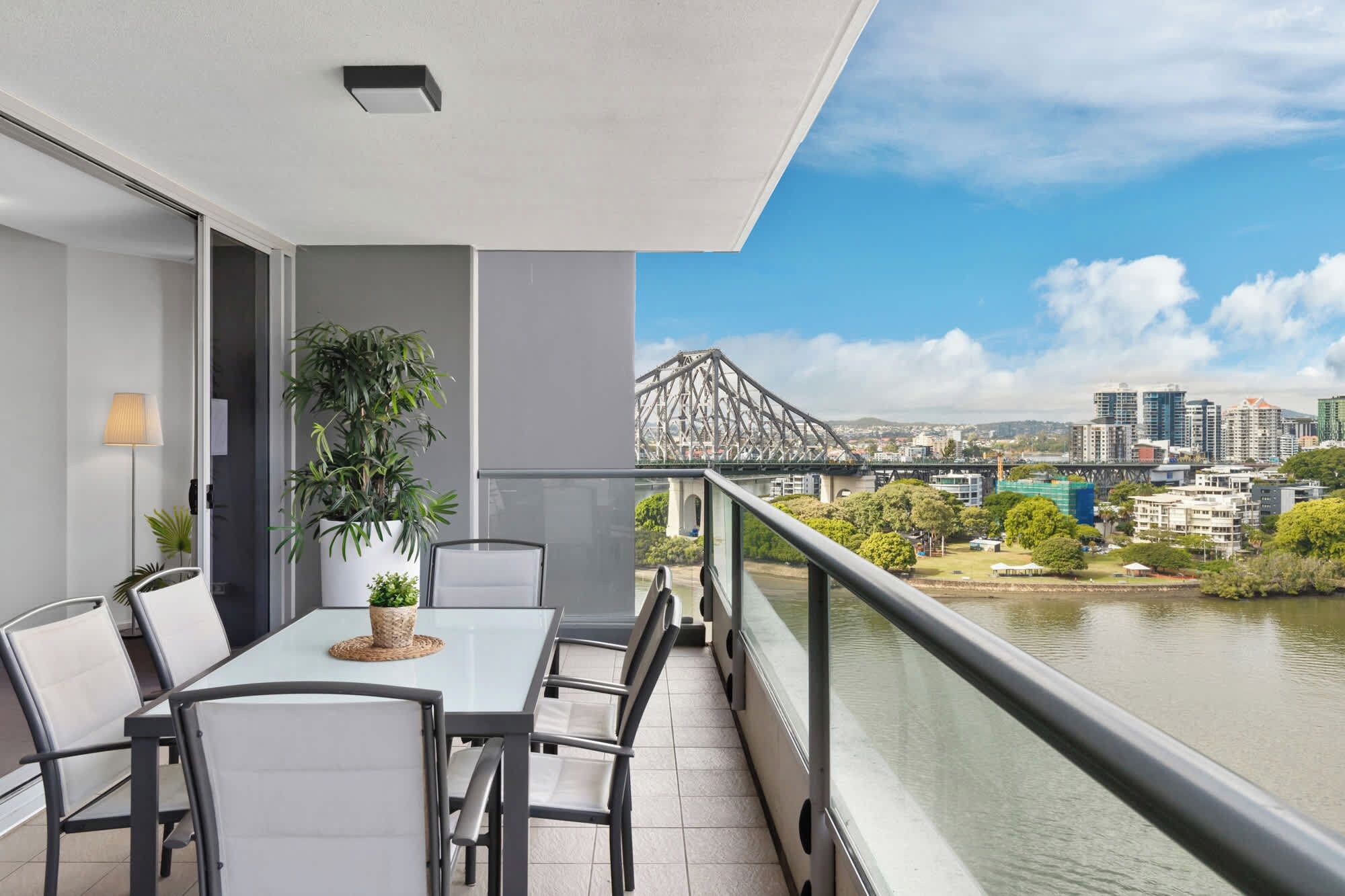 Enjoy a wine with some of the best views in Brisbane