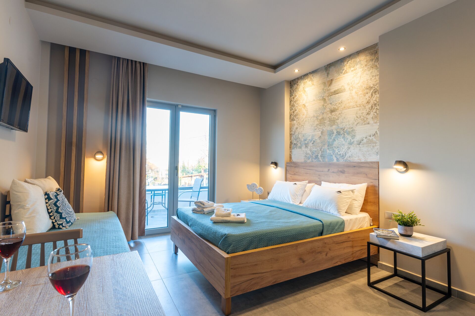 Egyptian cotton sheets, premium bedding, down duvets, blackout curtains