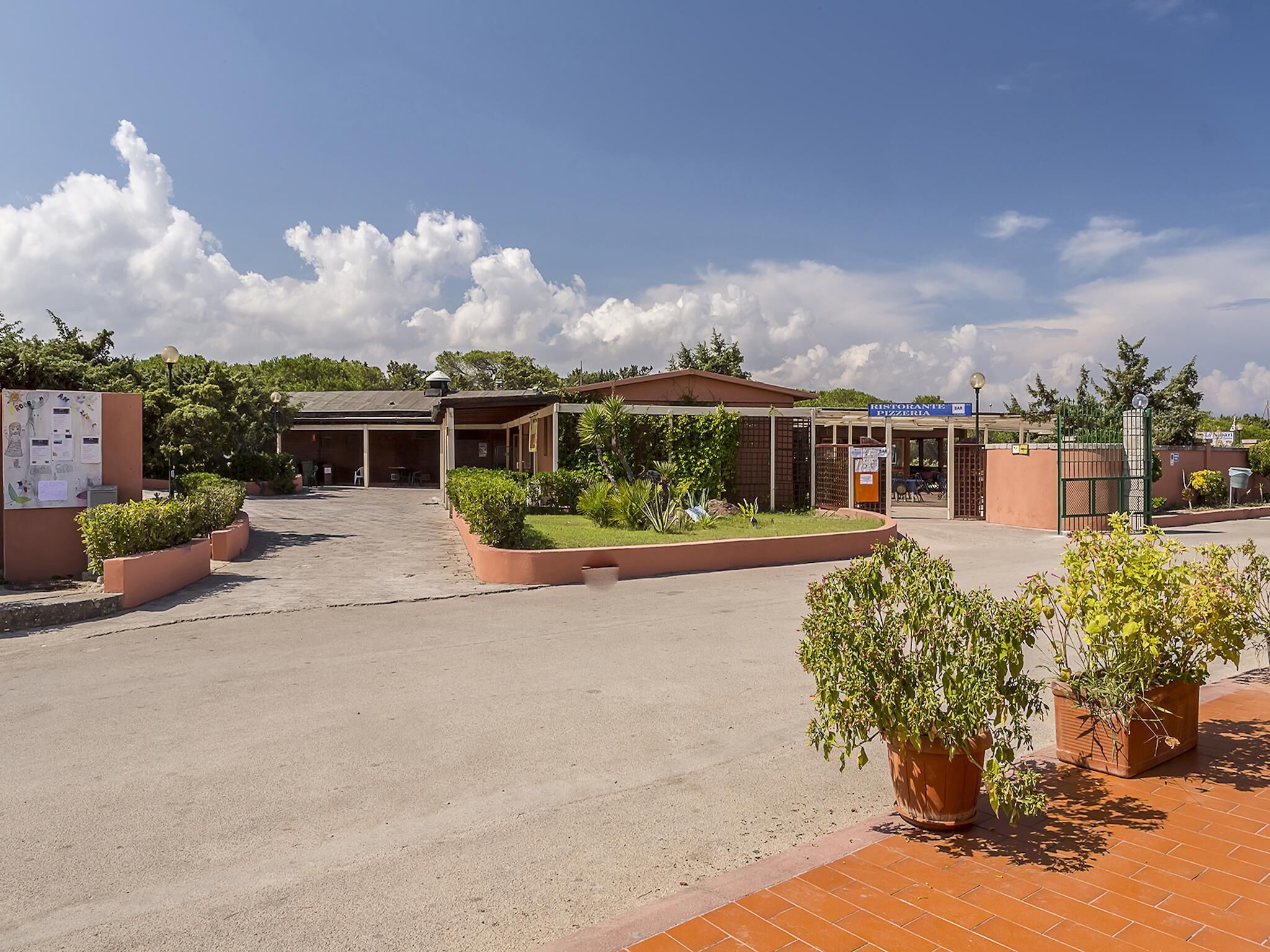 Enceinte de l’hébergement