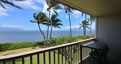 Oceanfront, AC!, king bed, kayaks, pickleball, and beach stuff all included!