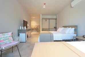 Deluxe Triple Room | Free WiFi, bed sheets - Anchor Alacatı (Cesme)