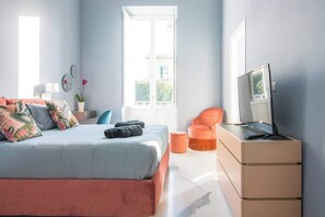 2 slaapkamers, een strijkplank/strijkijzer, gratis wifi, beddengoed