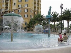 Una piscina climatizada