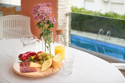 Villa Adria II, apartment B2, with 2 swimming pools