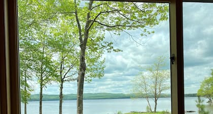 "The Dam House" Lake and River Front Home with Beautiful Sunset Views