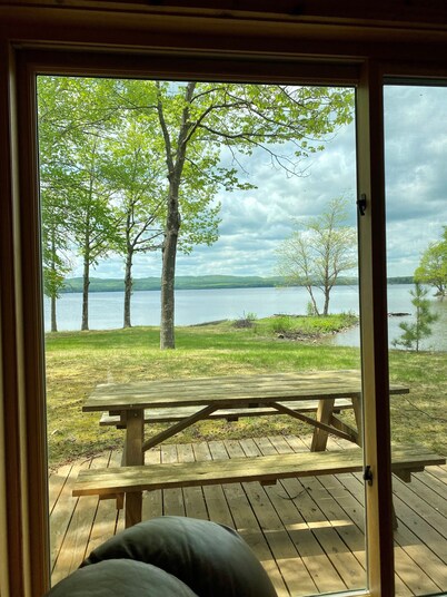 "The Dam House" Lake and River Front Home with Beautiful Sunset Views