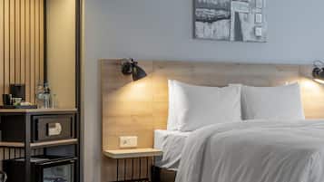 华丽双人房 | 高档床上用品、客房内保险箱、遮光窗帘、隔音