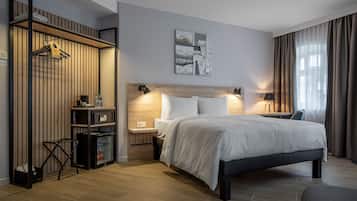 Chambre Double Deluxe | 1 chambre, literie de qualité supérieure