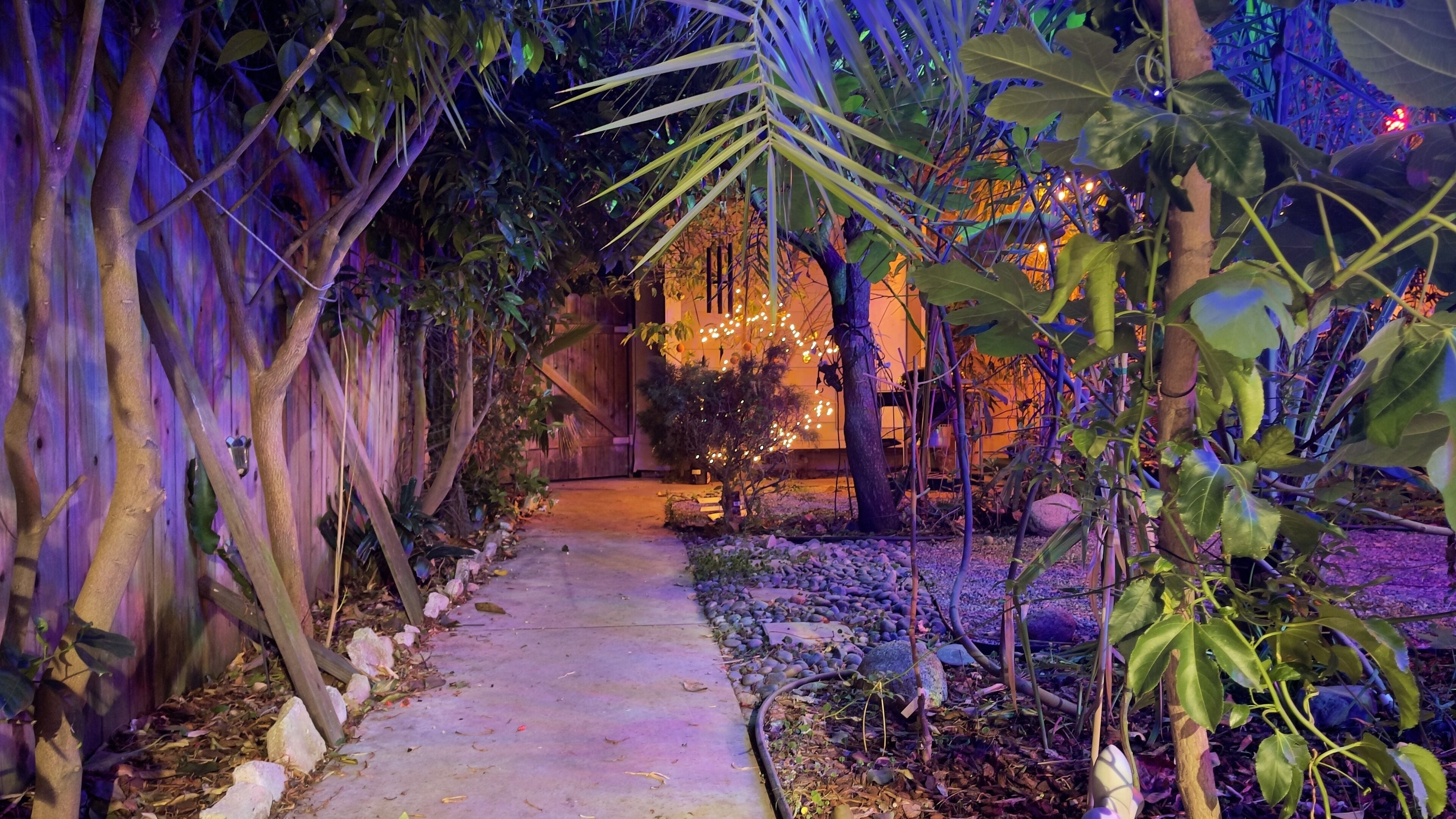 Entry to garden level