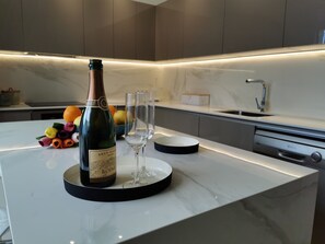 Fridge, microwave, oven, stovetop - Nice renovated house one step from the beach  (Port de Pollença)