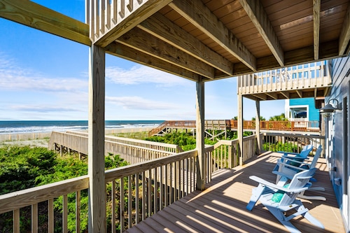 Oceanfront Oasis – 6 Bedrooms, Private Pool & Direct Beach Access