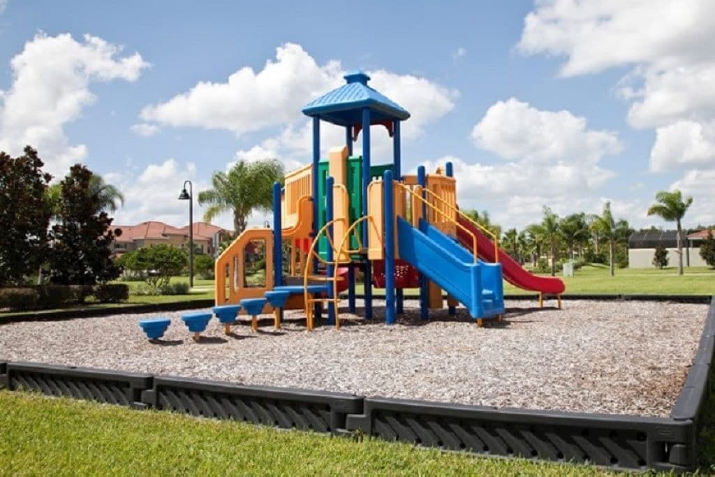 Let the littles run off that extra energy before bed at the resort playground.