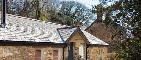 Luksus-småhus, eget bad (The Duchy Barn) | Eksteriør