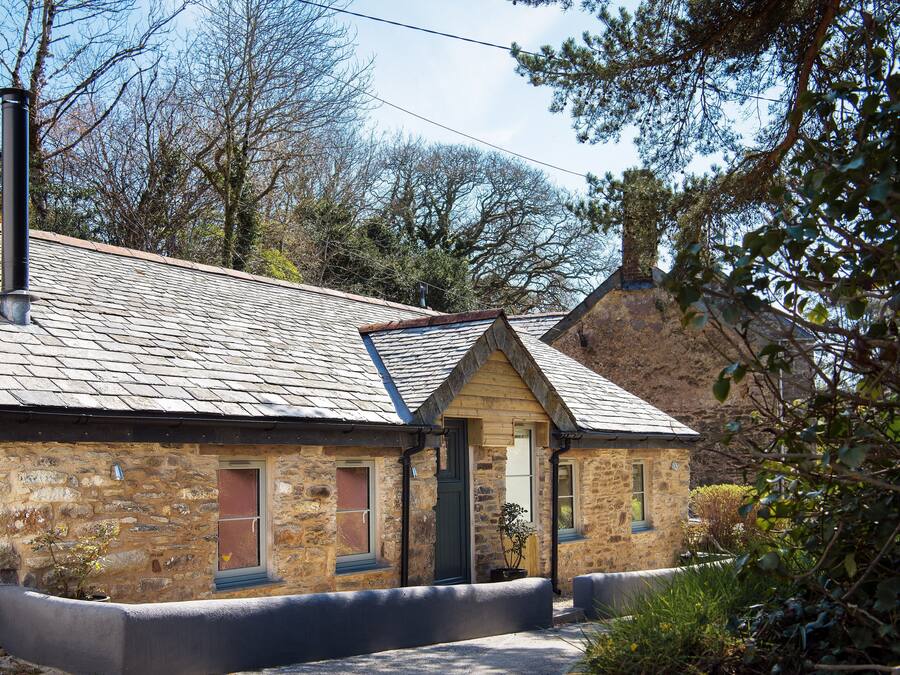 Cottage Luxury, bagno in camera (The Duchy Barn) | Esterni