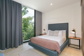 Elite Suite, 3 Bedrooms, Balcony | In-room safe, individually decorated, individually furnished, desk - Kaab At The Park by The Spot Rentals (Playa del Carmen)