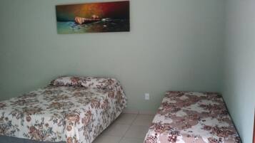 Economy-hus - 1 soveværelse | 1 soveværelse, sengetøj