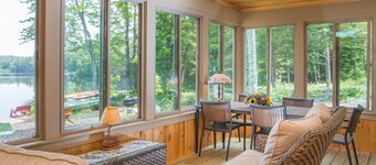 A Belgrade Lakes Destination, Very Private, Tranquil [Handicap Accessible]