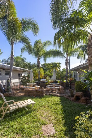 Overnattingsstedets uteområder