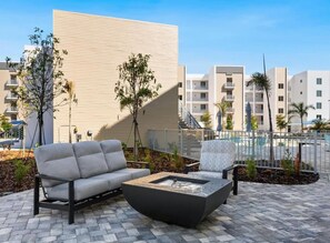 Terrace/patio - Modern Arts District Retreat • Walk to The Bay & Van Wezel • Near Ringling (Sarasota)