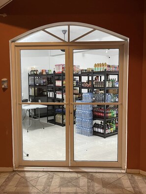 Vue depuis l’hébergement