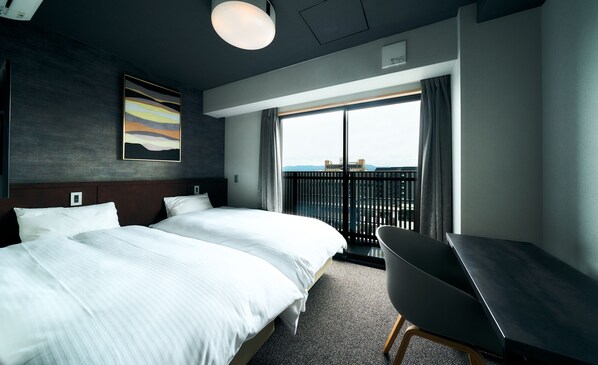 Zweibettzimmer, Nichtraucher (with Projector) | Verdunkelungsvorhänge, Bügeleisen/Bügelbrett, kostenloses WLAN