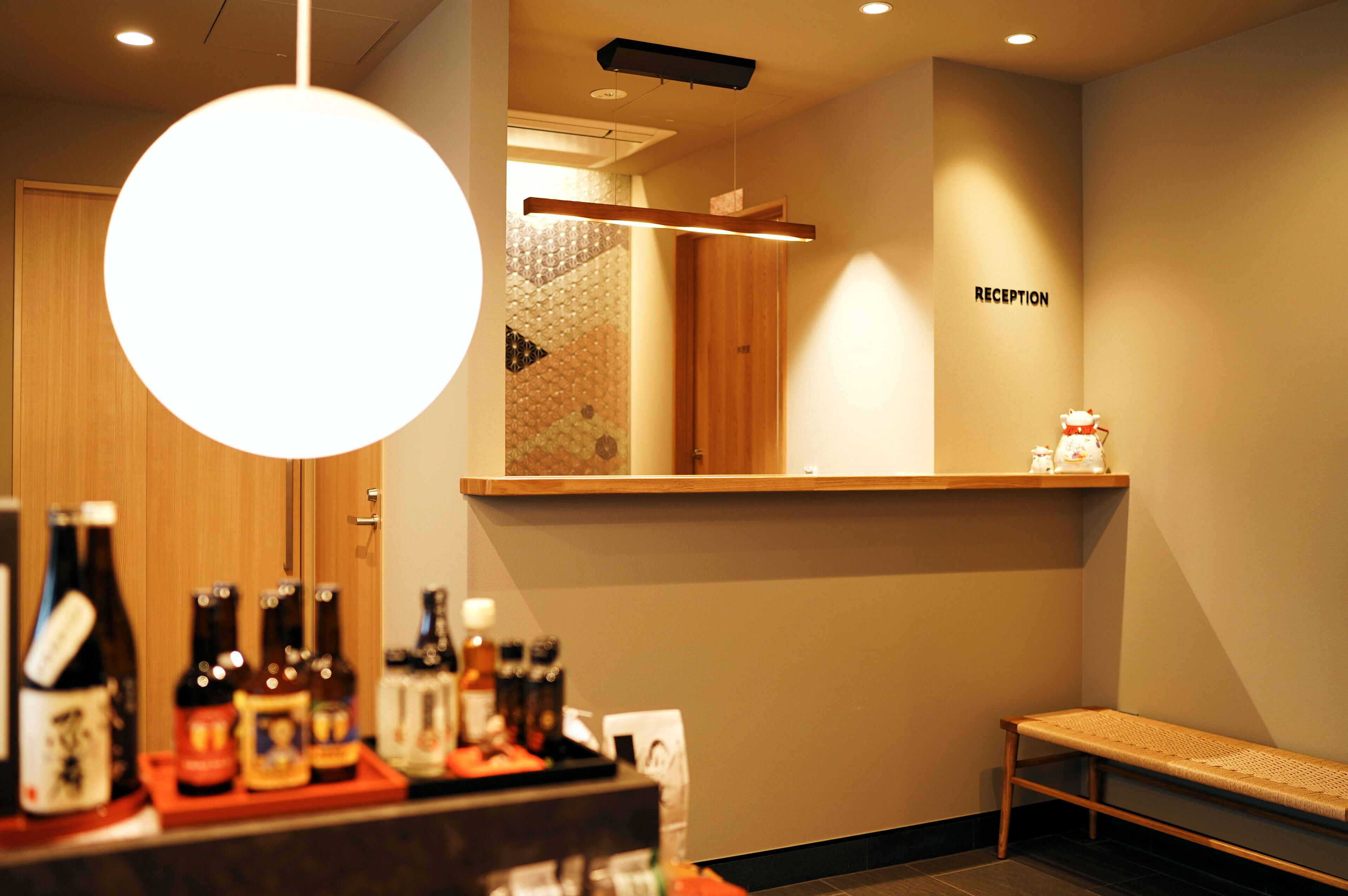 Photo - Rakuten STAY Kyoto Station Twin Room with ceiling projector