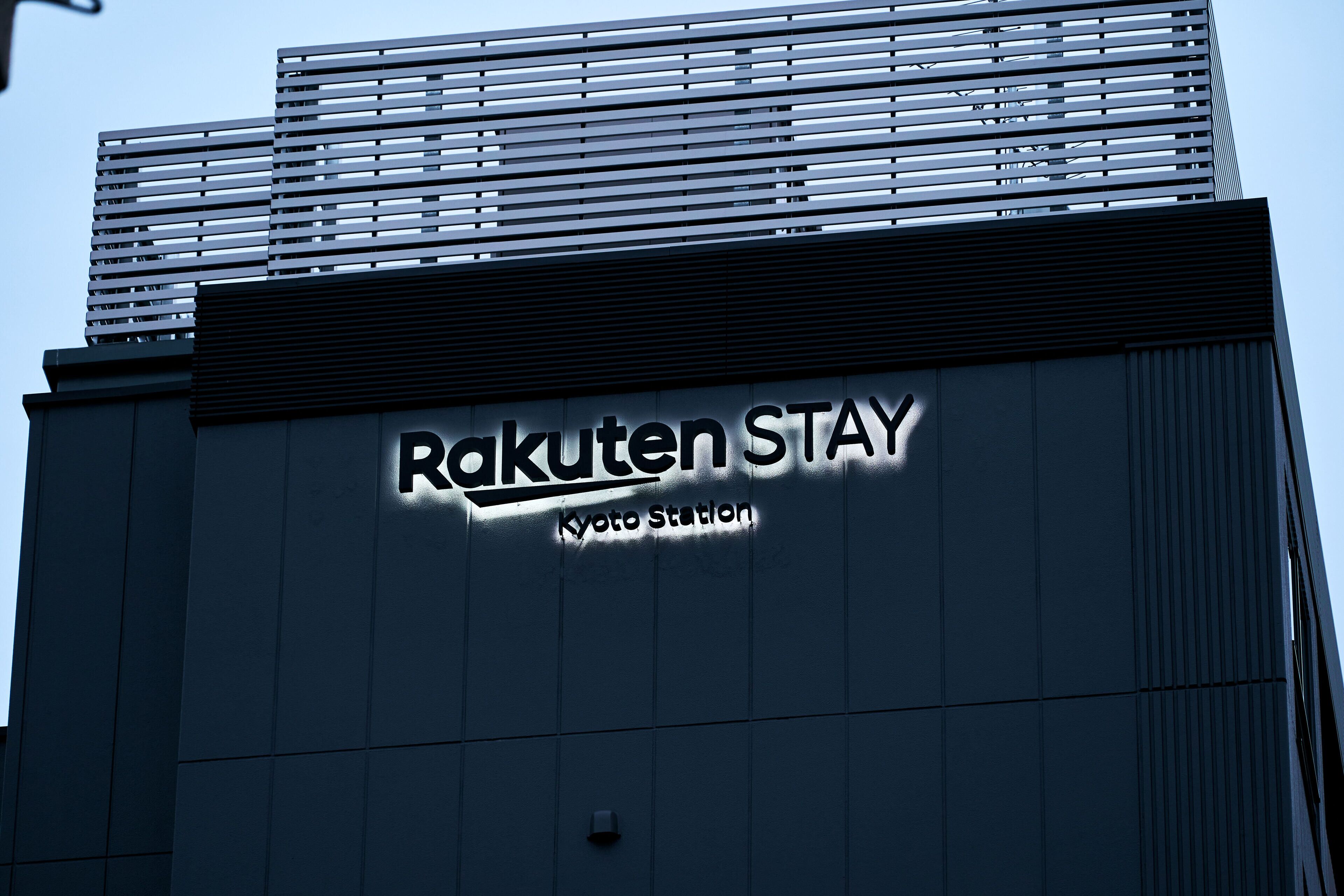 Photo - Rakuten STAY Kyoto Station Twin Room with ceiling projector