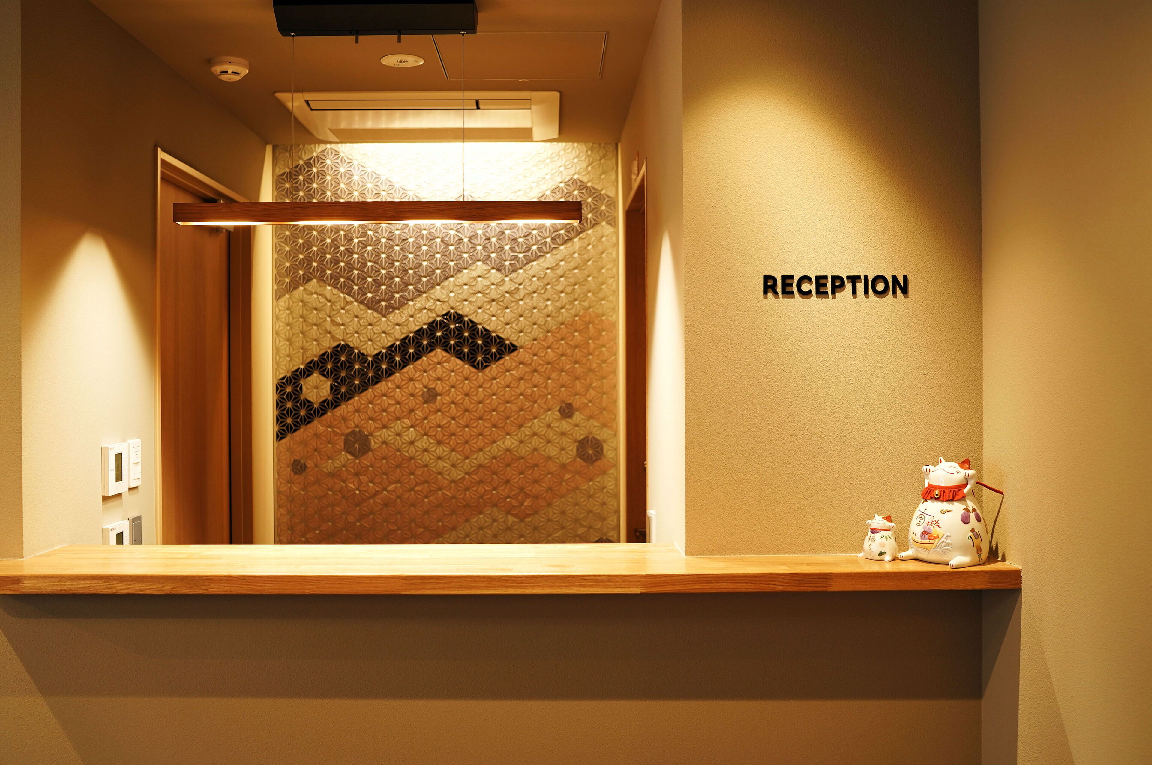 Photo - Rakuten STAY Kyoto Station Twin Room with ceiling projector