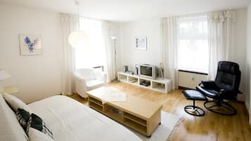 1 Schlafzimmer, Bügeleisen/Bügelbrett, kostenloses WLAN, Bettwäsche