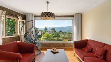 Télévision, cheminée