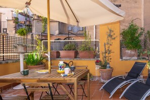 Restauration en plein air