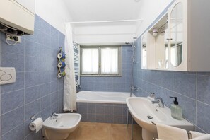 Hårføner, håndklær, såpe og toalettpapir