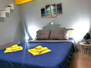 1 bedroom, iron/ironing board, free WiFi, bed sheets