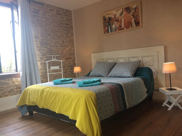 1 bedroom, desk, iron/ironing board