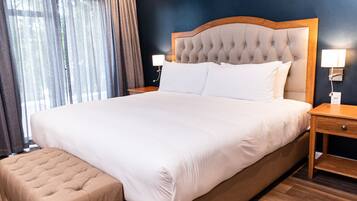 Premium bedding, pillow-top beds, in-room safe, free WiFi