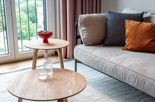 Standard Apartment, 1 Queen Bed, Kitchen (Full Kitchen)