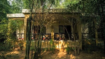 Fachada de la propiedad